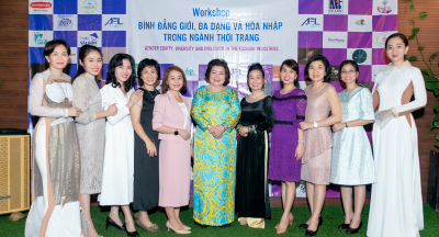 Tận hưởng không khí vui vẻ ấm cúng cùng workshop  “Bình đẳng giới, đa dạng và hòa nhập trong ngành thời trang”