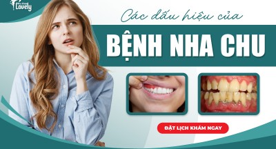 Các dấu hiệu của bệnh nha chu