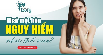 Tác Hại Của Thói Quen Nhai Một Bên