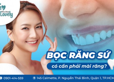 Bọc răng sứ có cần mài răng