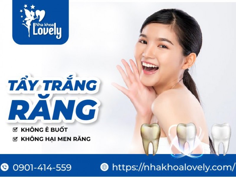 Tẩy trắng răng có làm hại men răng không?